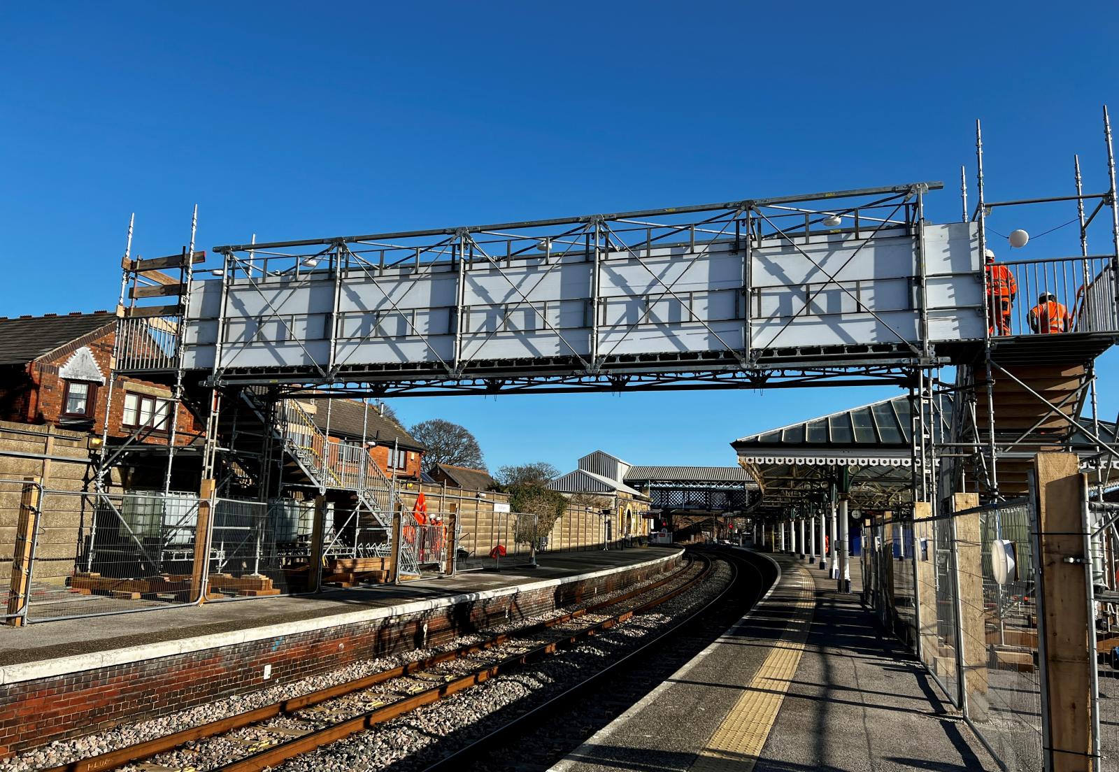 Temporary infrastructure ‘bridges’ the gap at Bridlington station